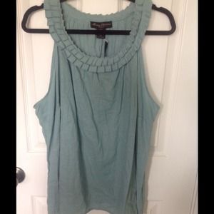 Ruffled Marisa Christina Sleeveless Top