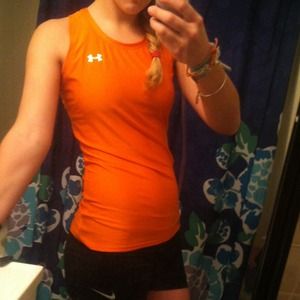 *First offer wins* Under Armour Orange Tank