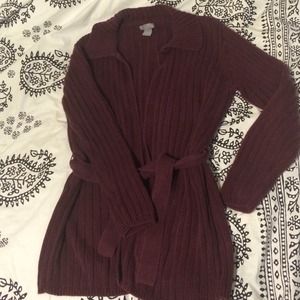 🎈 Bass Maroon/Burgundy Sweater Robe