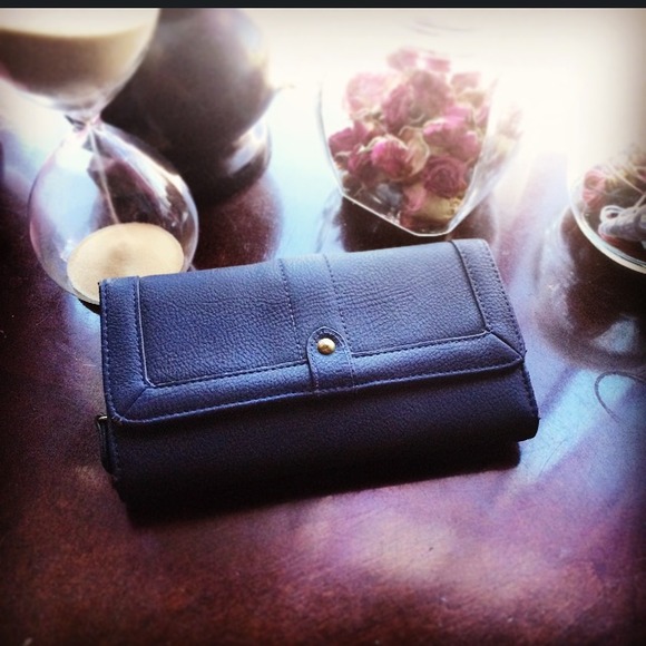 Navy blue wallet