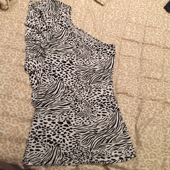 One-shoulder tank top - Picture 1 of 1