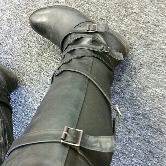 Knee length boots