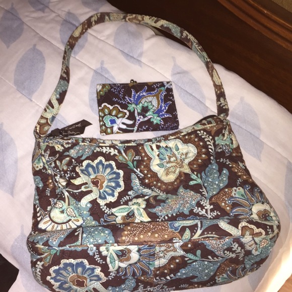 Vera Bradley purse and wallet bundle