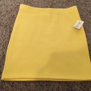Forever 21 yellow skirt!