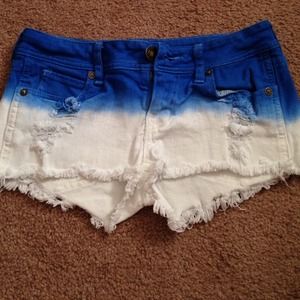 Kendall & Kylie Dip Dyed Shorts