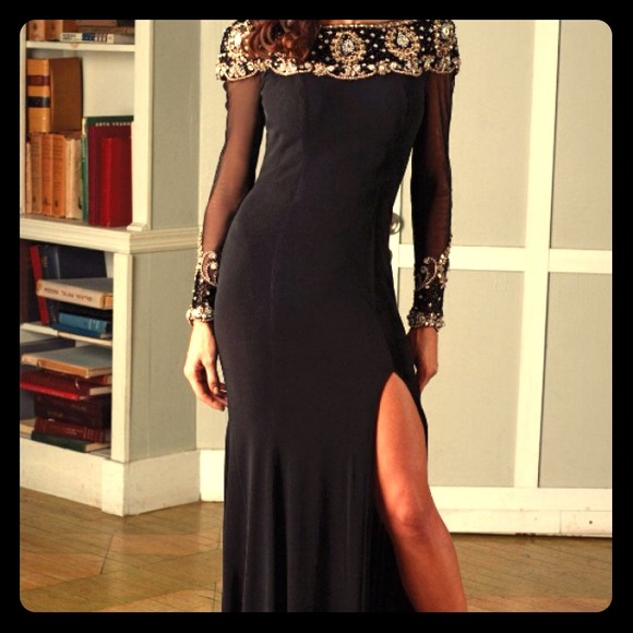 MUST HAVE: Terani Evening Gown - Picture 1 of 4