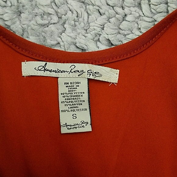 (Sold)American Rag Lace lined dress - Picture 3 of 4