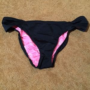 Black bikini bottom