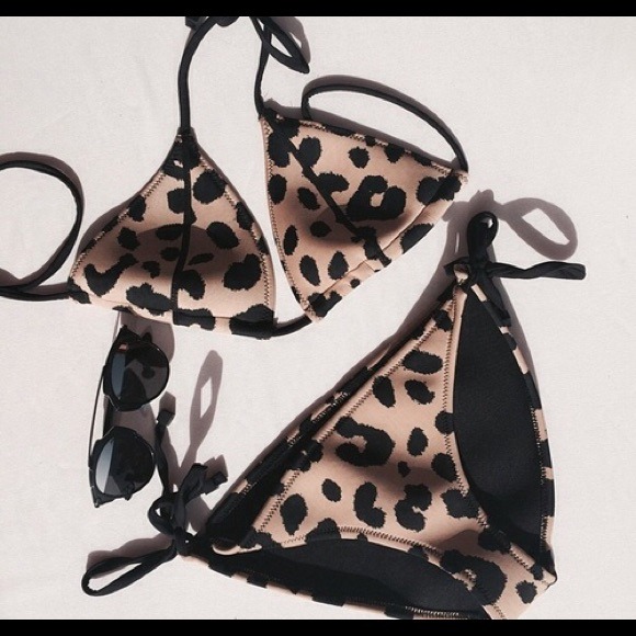 Triangl neoprene string bikini