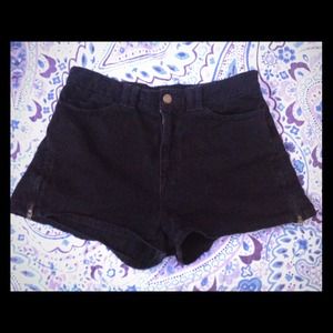 🌙American Apparel zipper shorts👽