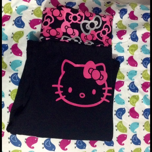 Kids Hello Kitty Yoga Pants