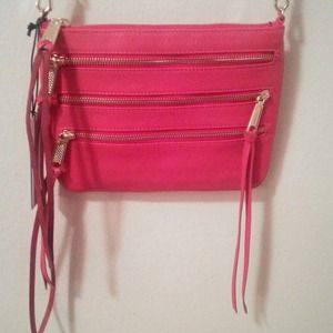Rebecca Minkoff "3-Zip Rocker" Crossbody Bag