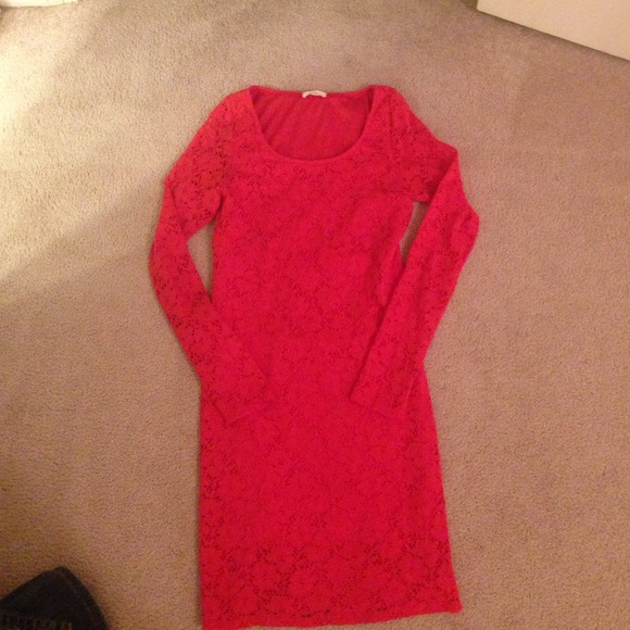 Red dress