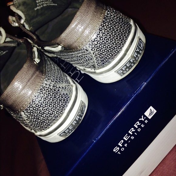 Sequined Sperrys - Picture 4 of 4