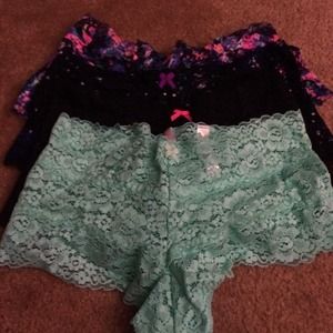 Victorias Secret Pink Cheeky Boyshort Bundle