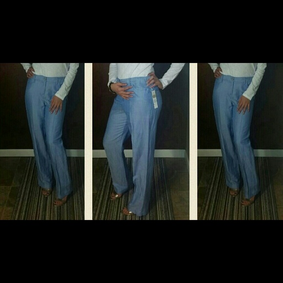 Chambray Dress pants