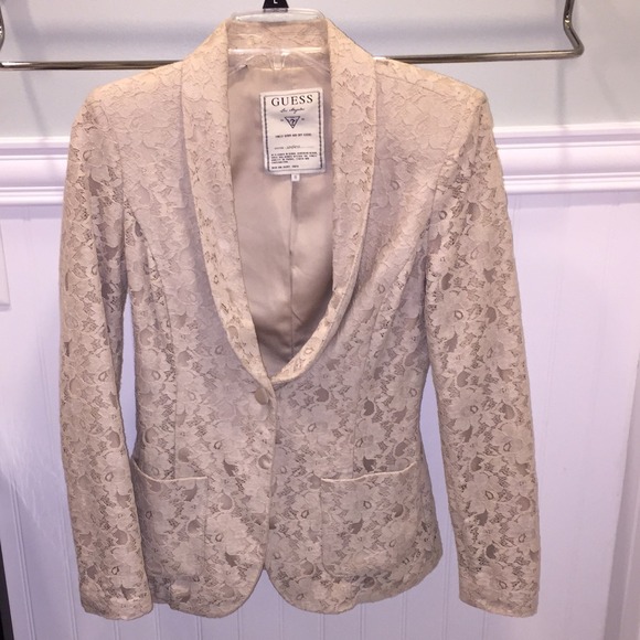 Lace guess blazer