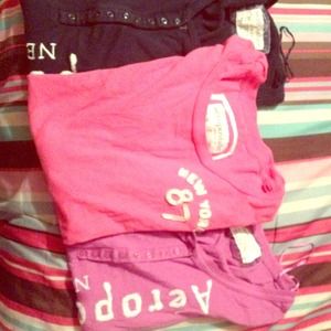 Long Sleeve Aeropostale Shirts