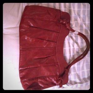 Vintage Oxblood Leather purse #12