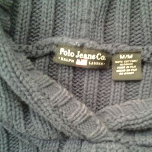 Vintage ralph lauren cable knit sweater Clearance