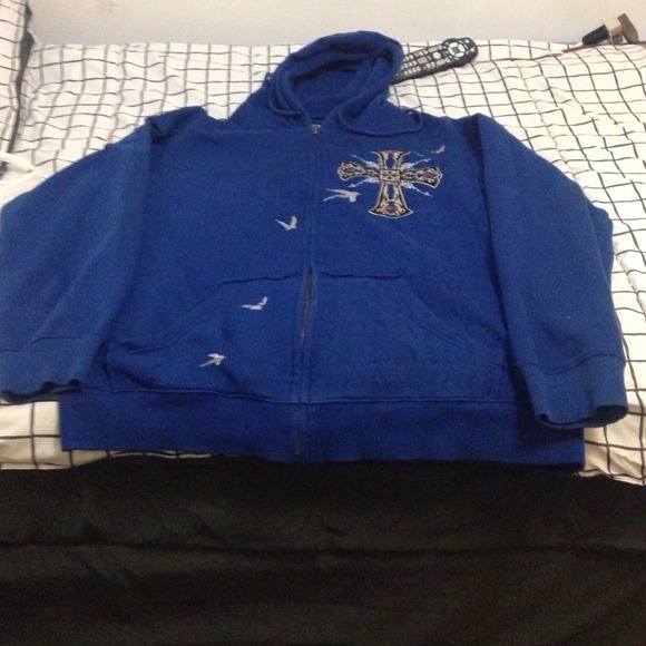 Blue sweater for men