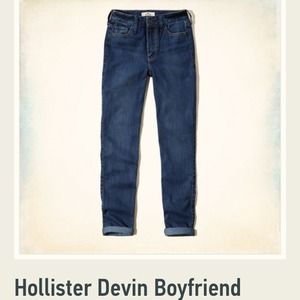 High Waisted Boyfriend Jeans