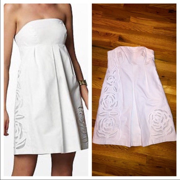 Lilly Pulitzer white Betsey dress- size 4 - Picture 1 of 3