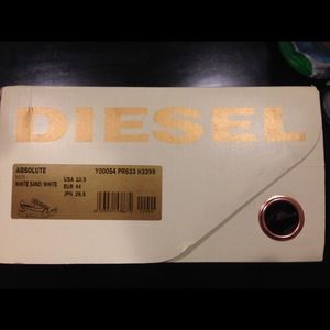 Diesel mens shoes size 10.5, model: absolute