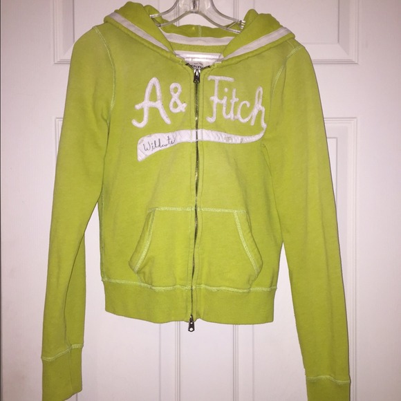 Abercrombie & Fitch Green sweater