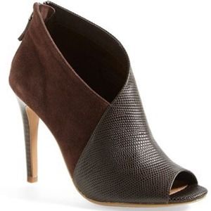 Halogen 'Riley' Open Toe Bootie