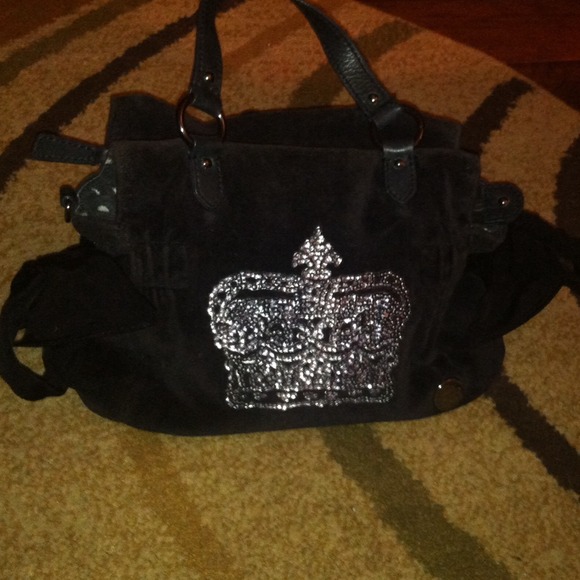Juicy Couture velour handbag
