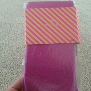 NIP Kate Spade pink shimmer tights