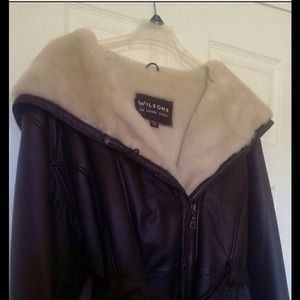 Wilson's leather jacket ladies XL