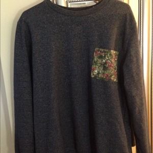 crew sweatshirt men's xl