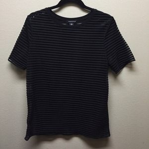 Trouvé Sheer Stripe Tee