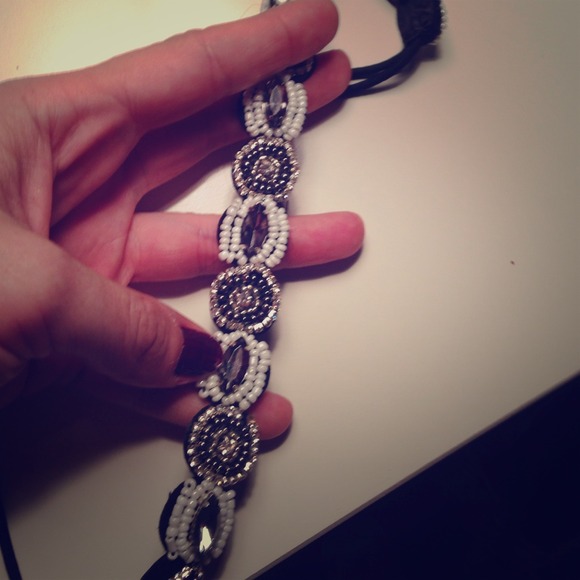 Headband with pretty embellishments.