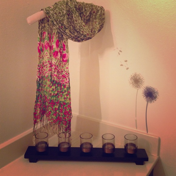 Floral scarf