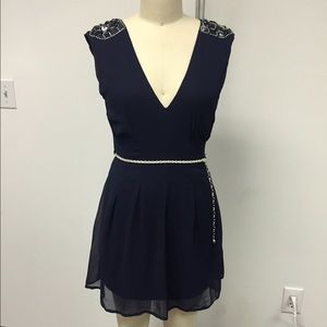 Flowy Navy Blue dress