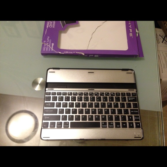 HYPE Bluetooth aluminum keyboard *purple*