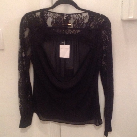 Mods sheer and lace top - Picture 2 of 2