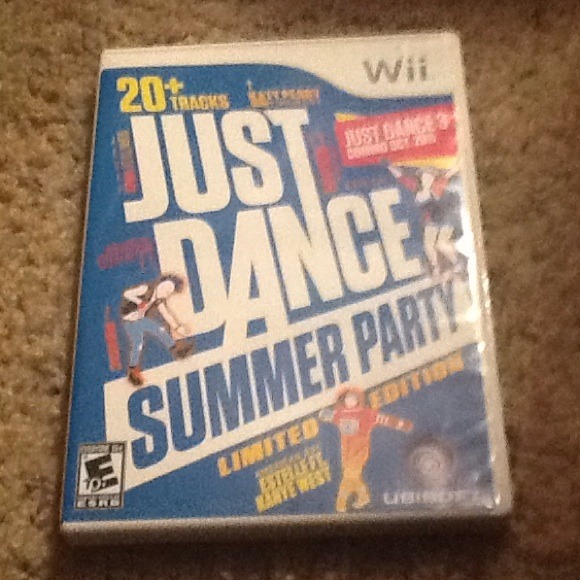 Wii game just dance summer party