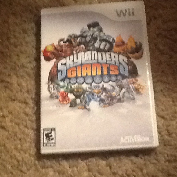Wii game sky landers giants