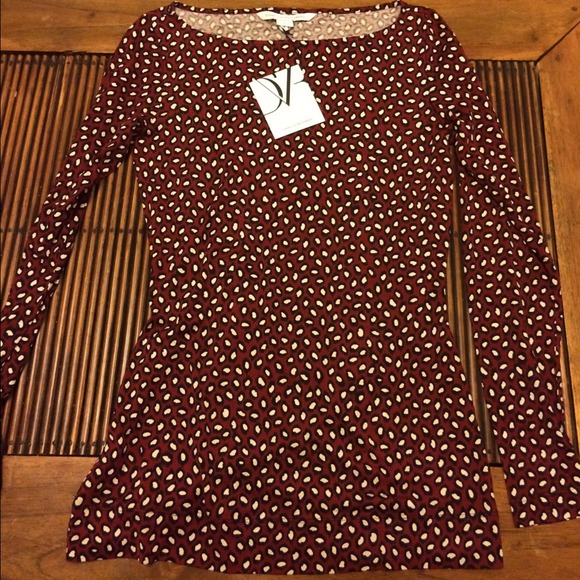 LAST CALL: MAKE AN OFFER DVF Cotton Red L/S Tshirt