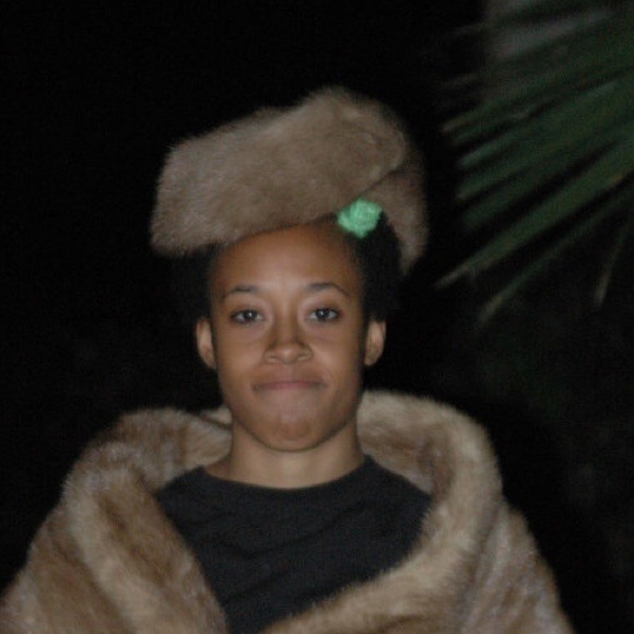 Vintage Mink stole and Hat 100% real mink #realfur