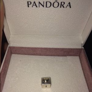 💕I love you💕 Gold&Silver Pandora Charm