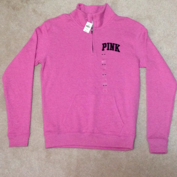ON HOLD Victoria's Secret PINK half zip sweatshirt