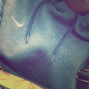 Grey Nike hoodie