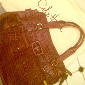 Cole Haan Large Brown Satchel