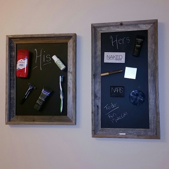 Custom Magnetic Chalk Make Up Board