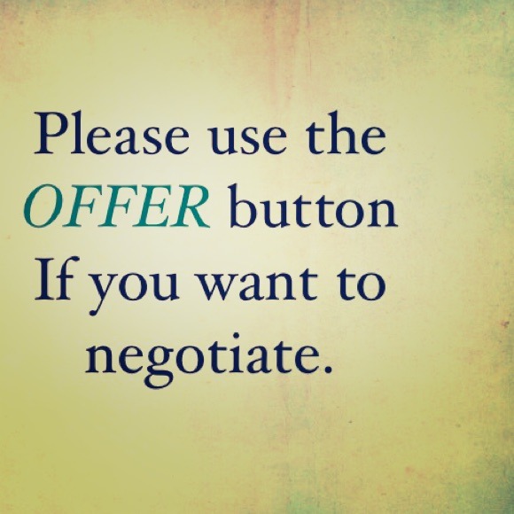 Make me an offer!